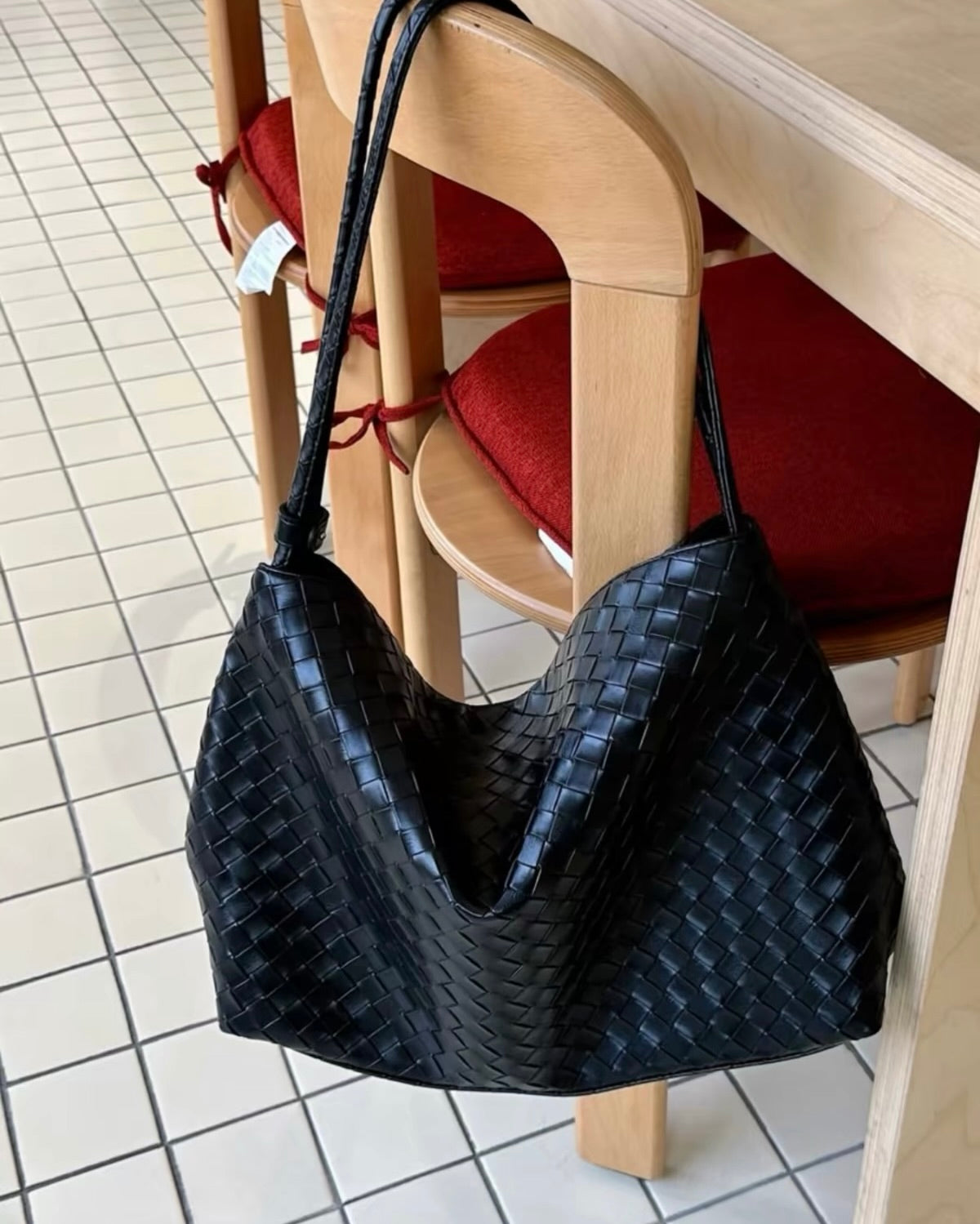 Woven Shoulder Bag