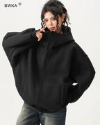 Premium Oversized Zip-Up Hoodie