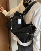 Vintage Large Capacity Shoulder Bag