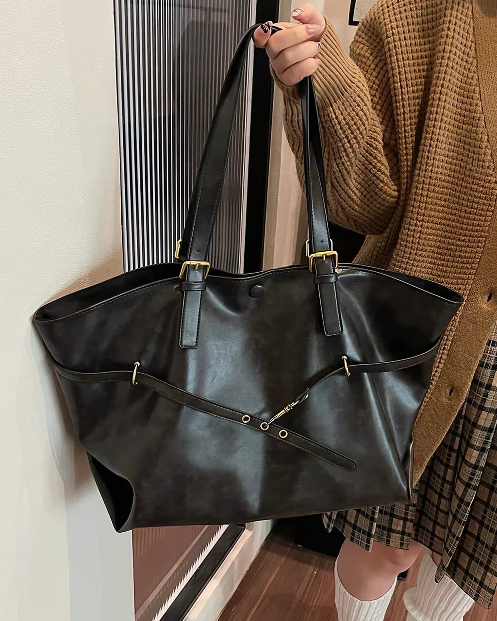 Vintage Oversized Tote Bag