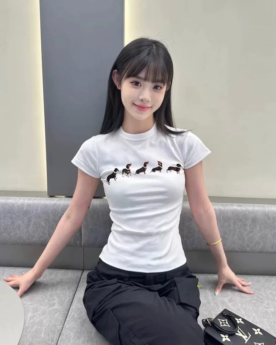 Dachshund Slim T-Shirt