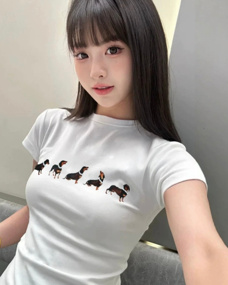 Dachshund Slim T-Shirt