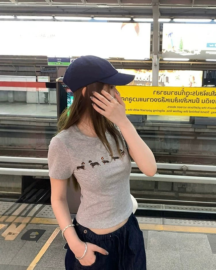 Dachshund Slim T-Shirt