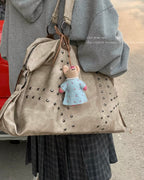 Vintage Stud Shoulder Bag