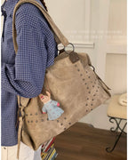 Vintage Stud Shoulder Bag