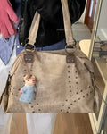 Vintage Stud Shoulder Bag