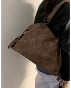 Vintage Stud Shoulder Bag