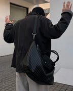 Woven Weekender Tote Bag