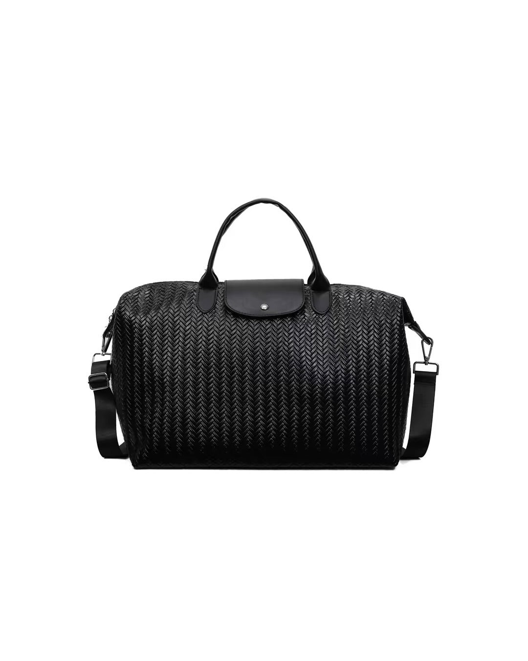 Woven Weekender Tote Bag