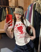 "Go See A Whale" Graphic Slim T-Shirt