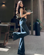 Dark Wash Flared Jeans
