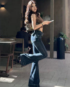 Dark Wash Flared Jeans
