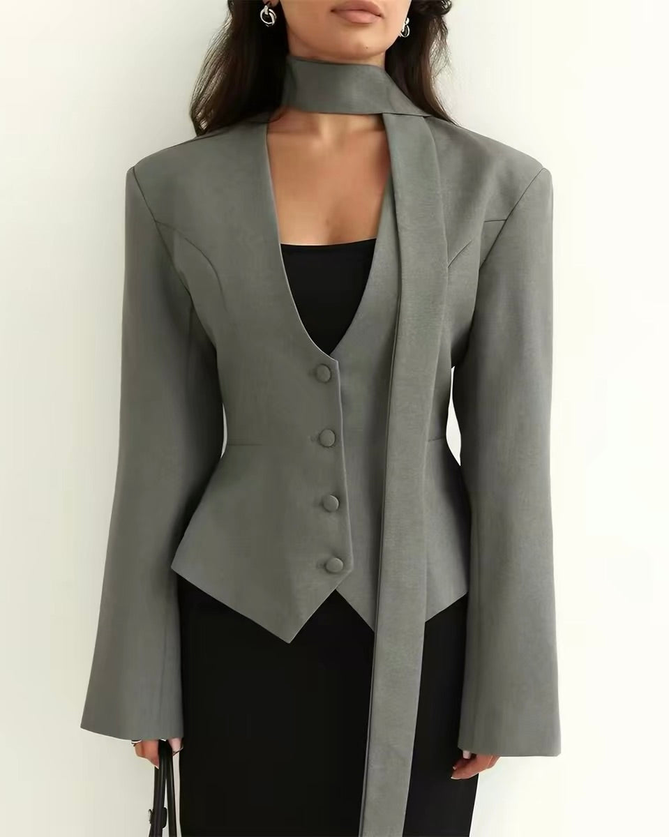 Elegant Vest Blazer