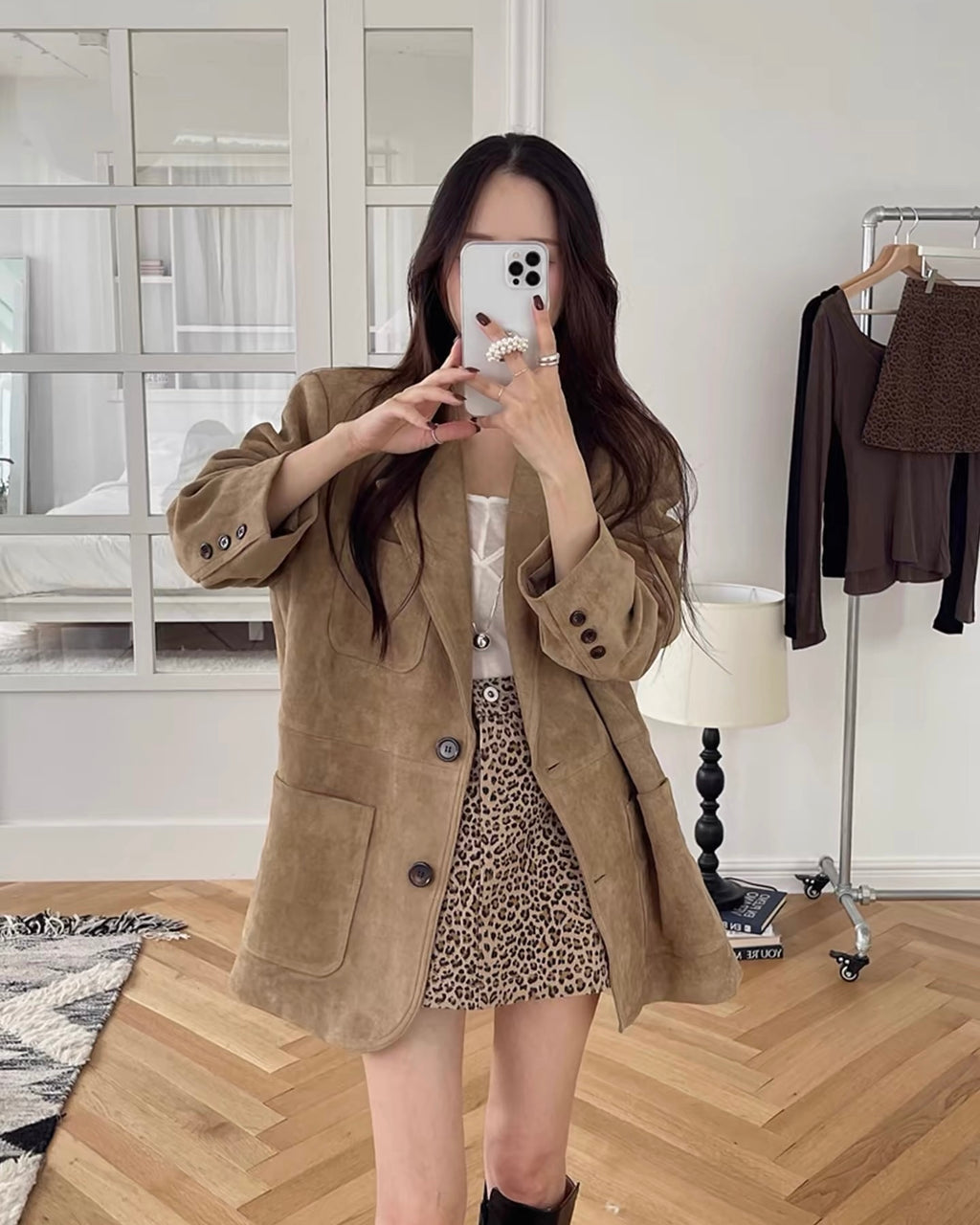 Suede Blazer