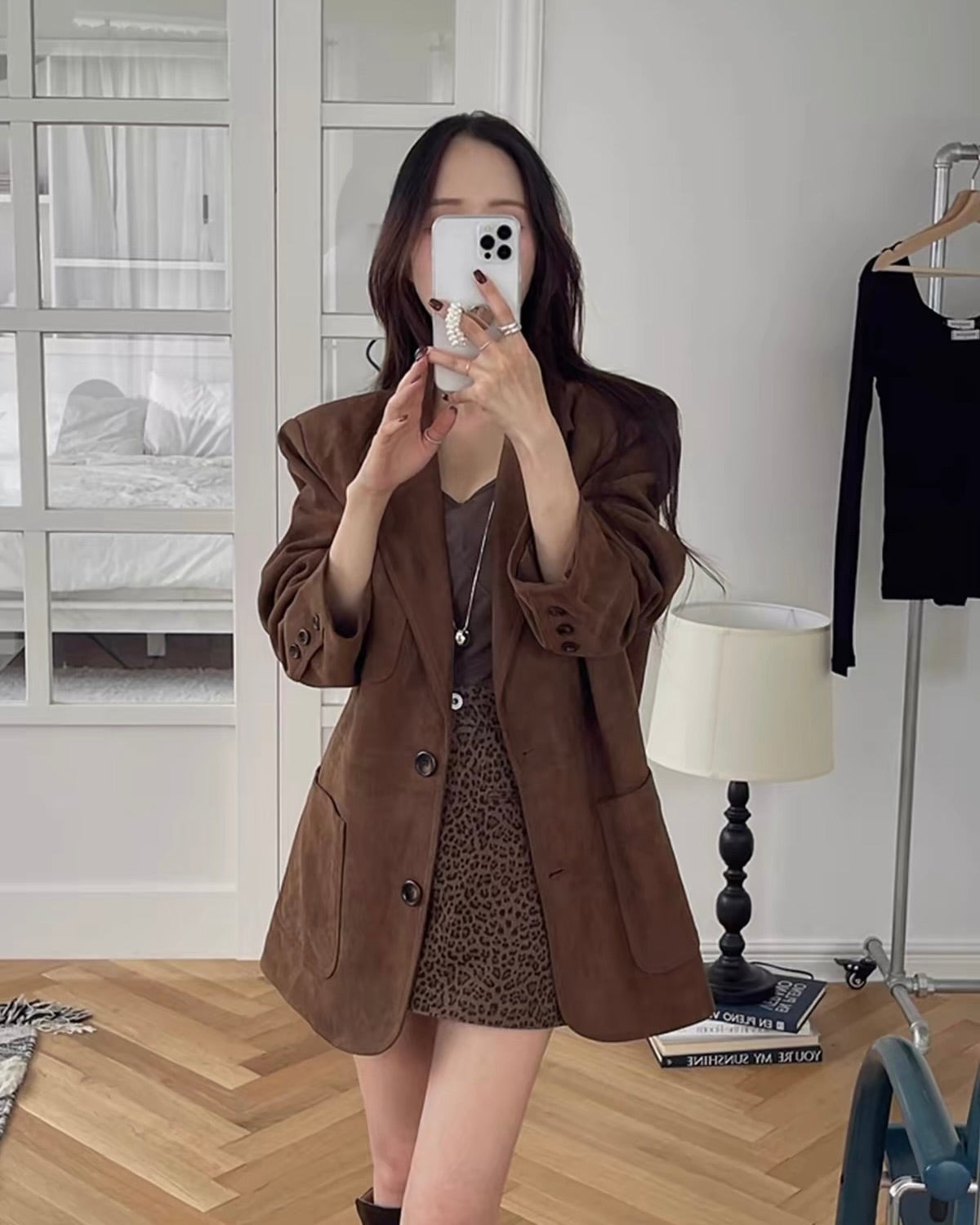Suede Blazer
