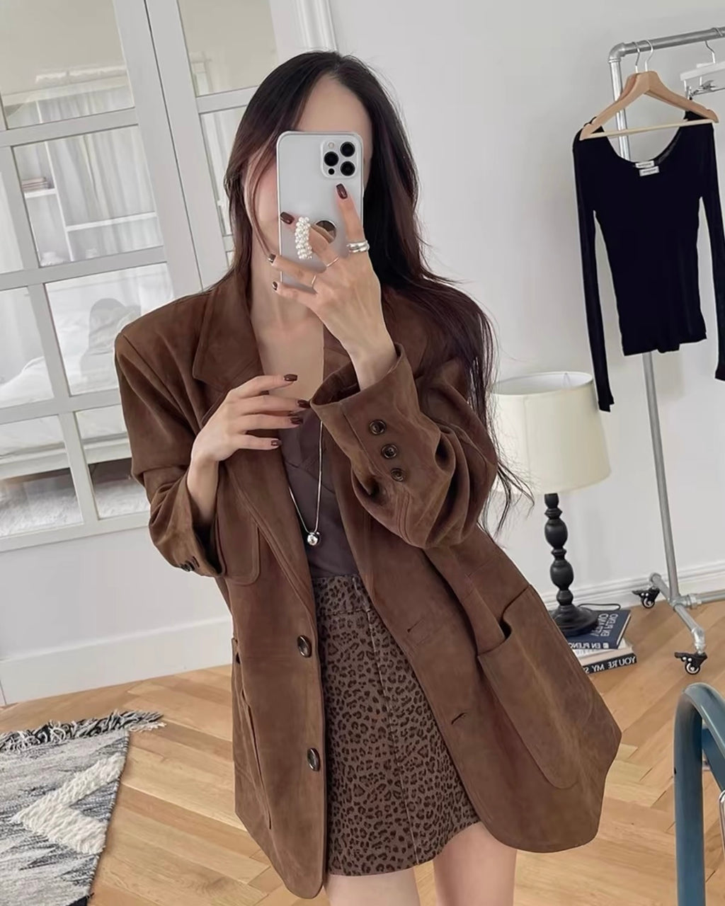 Suede Blazer