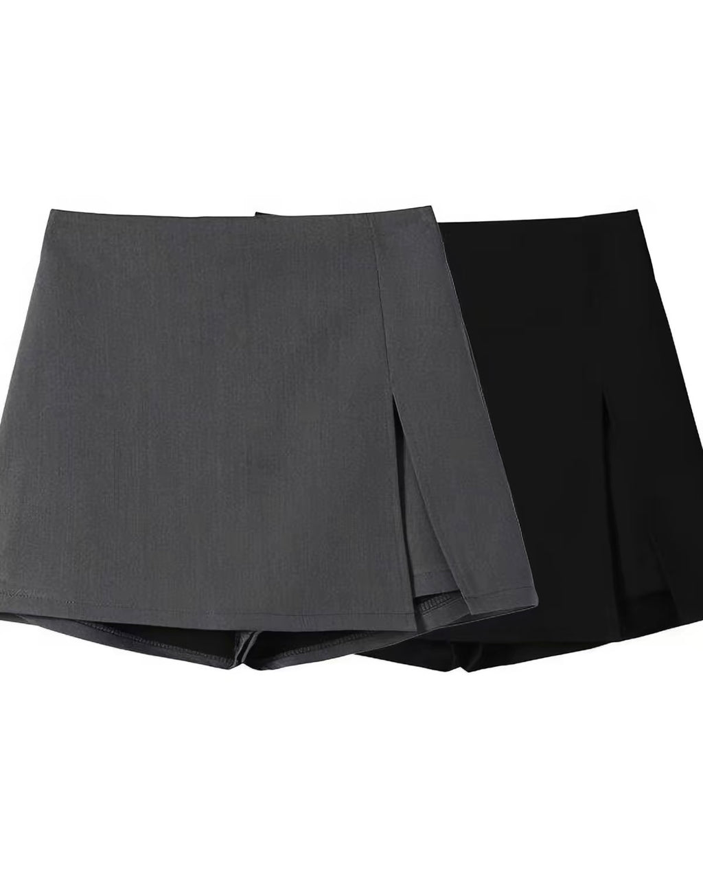 Side Slit Mini Skirt