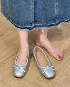 Ribbon Ballet Flats