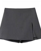 Side Slit Mini Skirt