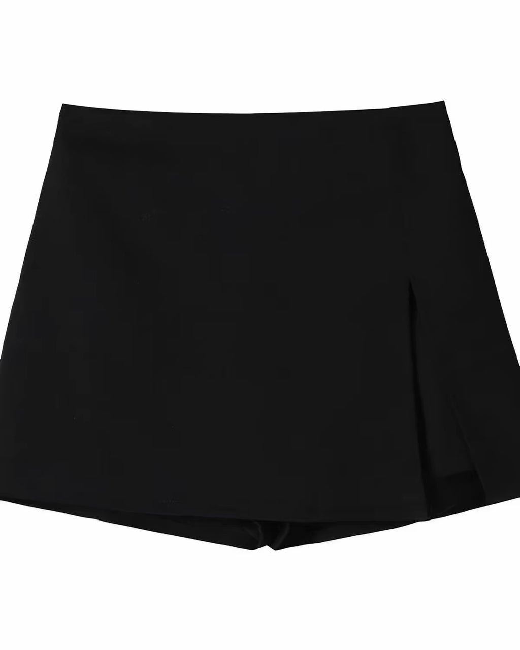 Side Slit Mini Skirt