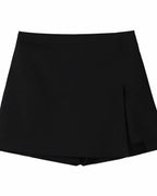 Side Slit Mini Skirt