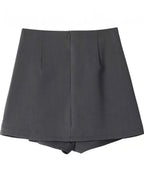 Side Slit Mini Skirt