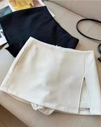 Side Slit Mini Skirt