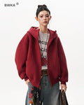 Oversized Zip-Up Hoodie