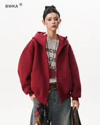 Oversized Zip-Up Hoodie
