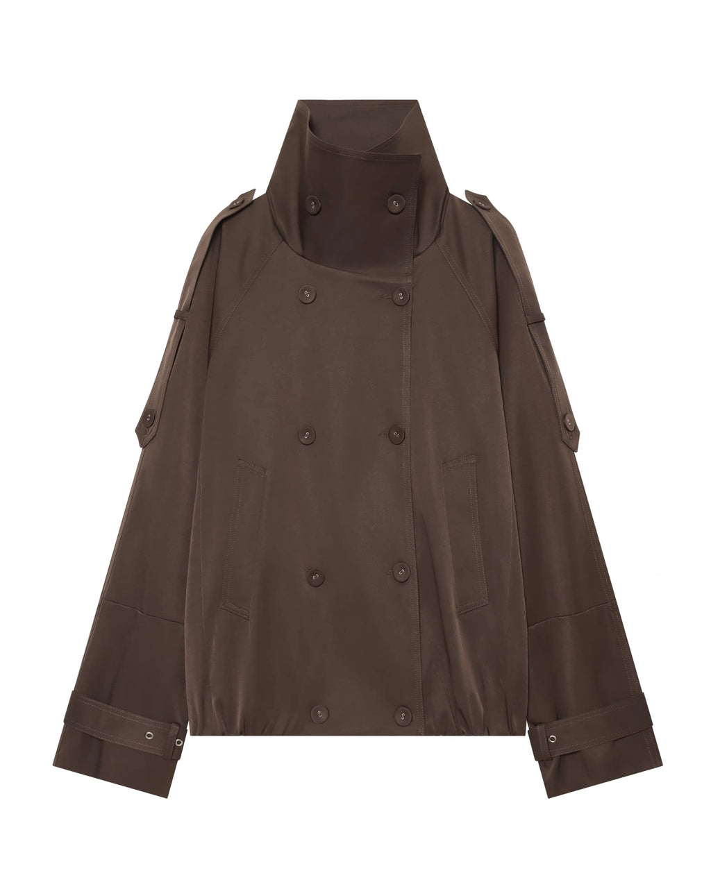 High Collar Utility Jacket