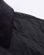 Corduroy Collar Quilted Jacket