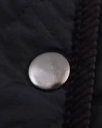 Corduroy Collar Quilted Jacket