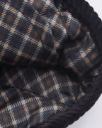 Corduroy Collar Quilted Jacket