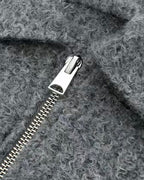 Bouclé Zip Jacket