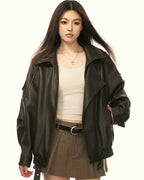 Classic Leather Jacket – Effortless Cool Look