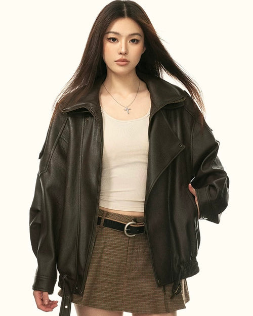 Classic Leather Jacket – Effortless Cool Look