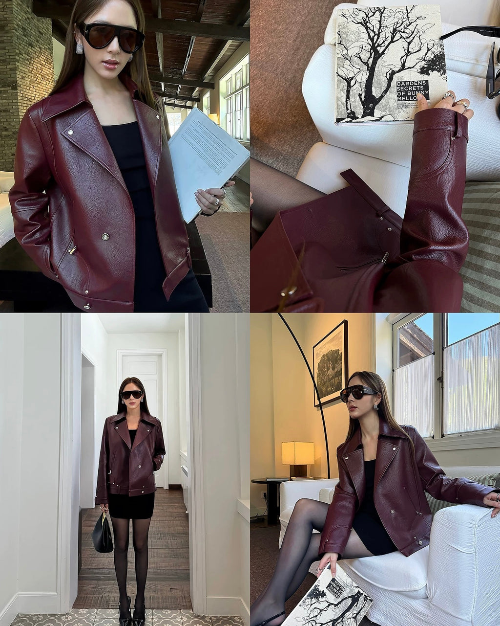 Leather jacket – effortless chic vibe