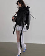 Statement Leather Jacket – Bold & Chic Style