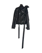 Statement Leather Jacket – Bold & Chic Style