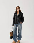 Leather jacket – effortless chic vibe