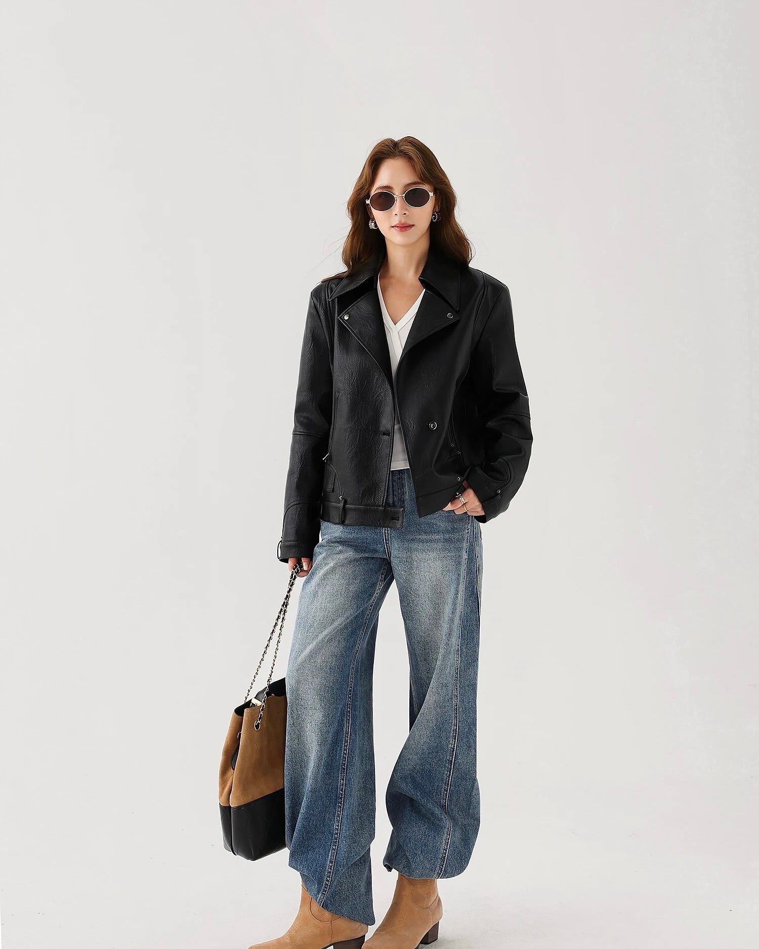 Leather jacket – effortless chic vibe