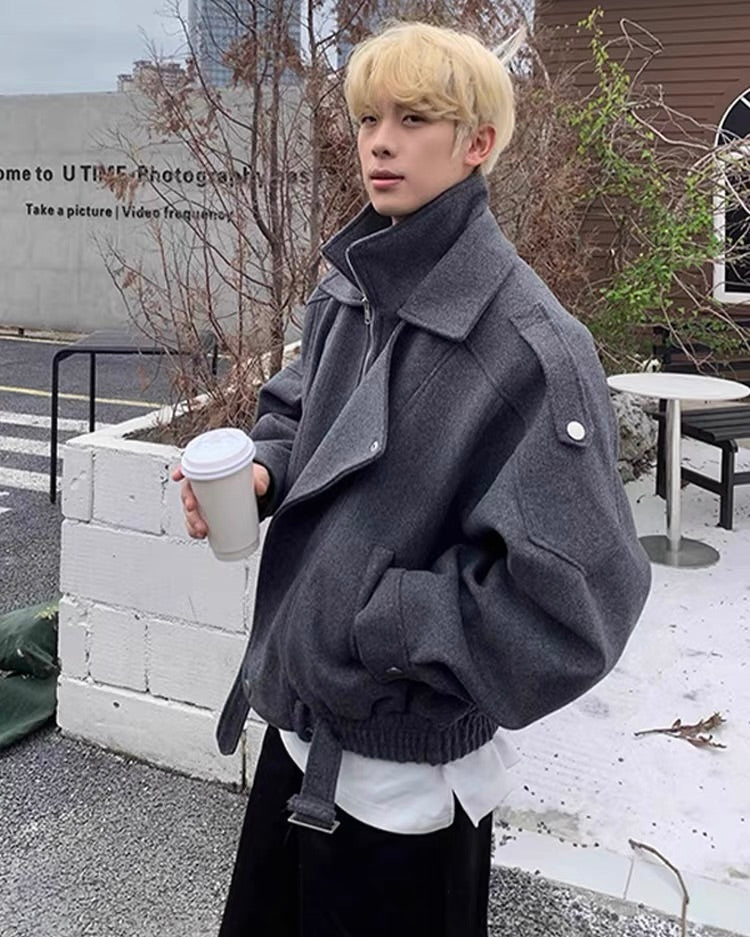 Oversized Belted Jacket