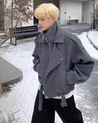 Oversized Belted Jacket