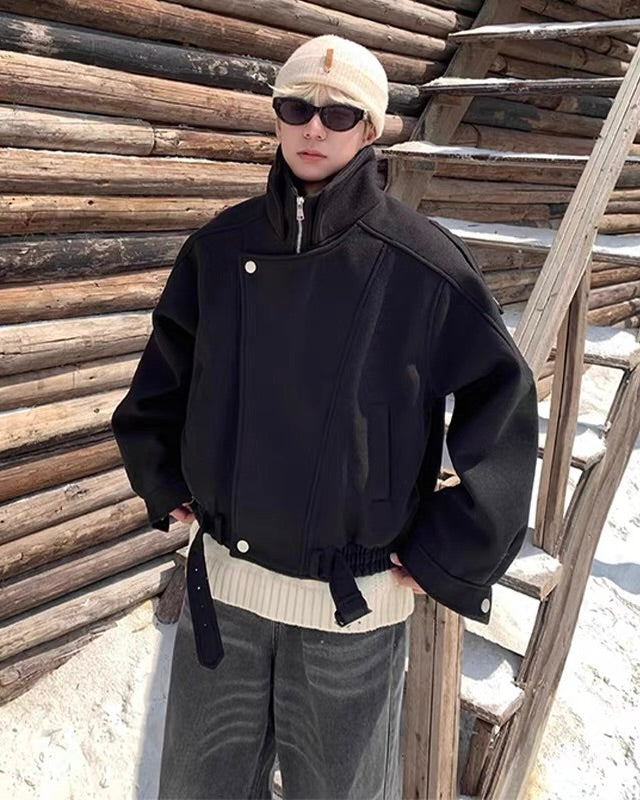Oversized Belted Jacket