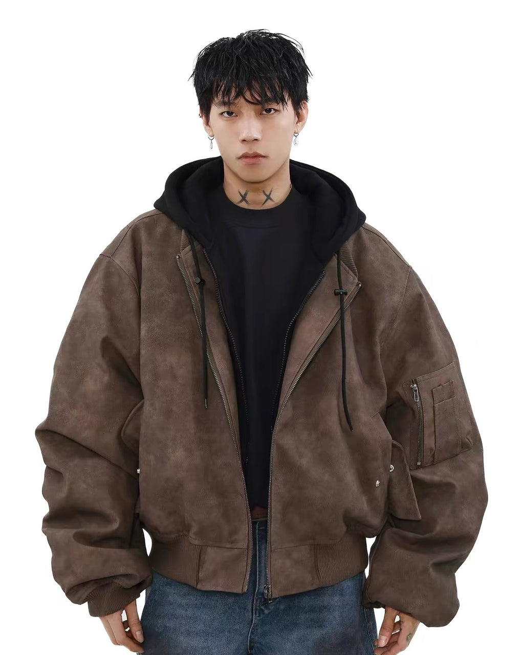 Oversized Hooded Jacket