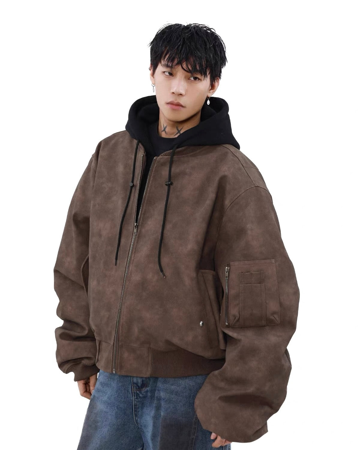 Oversized Hooded Jacket