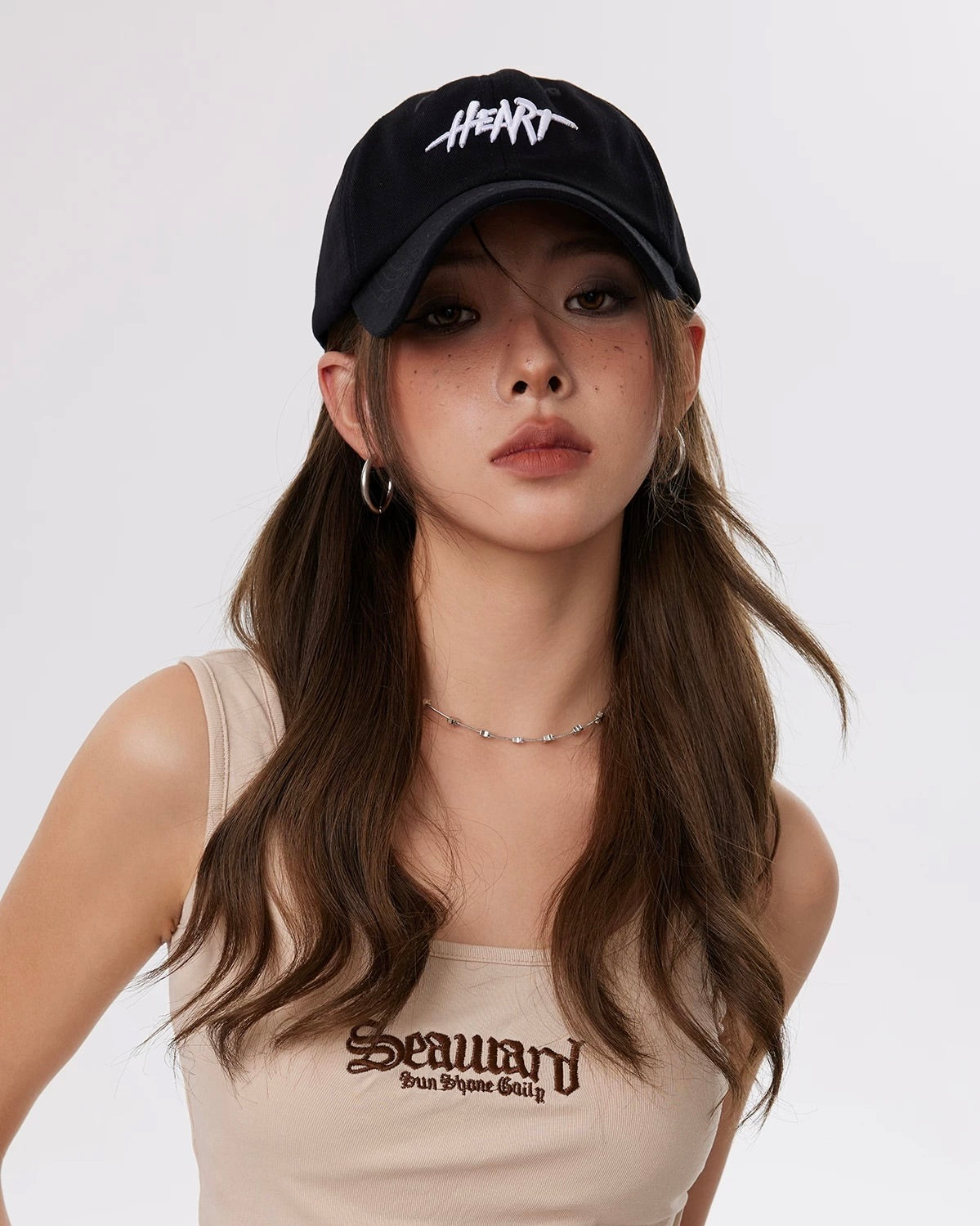 HEART Embroidered Baseball Cap