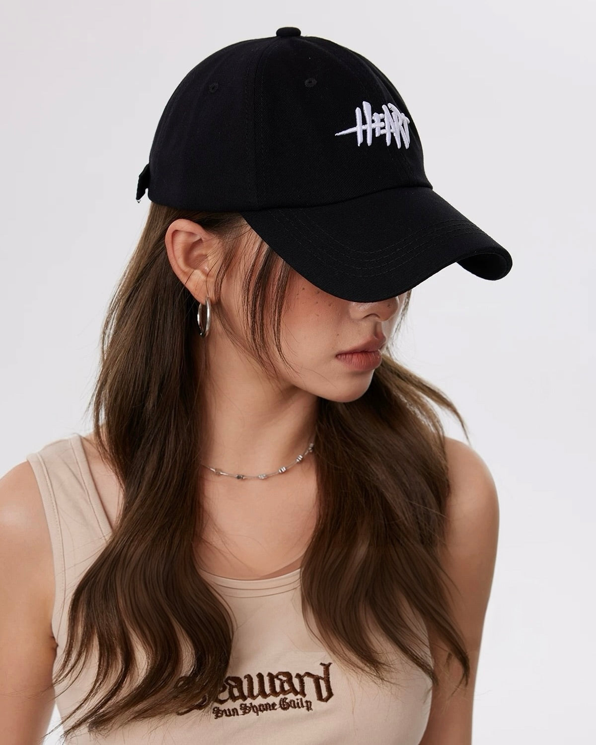HEART Embroidered Baseball Cap