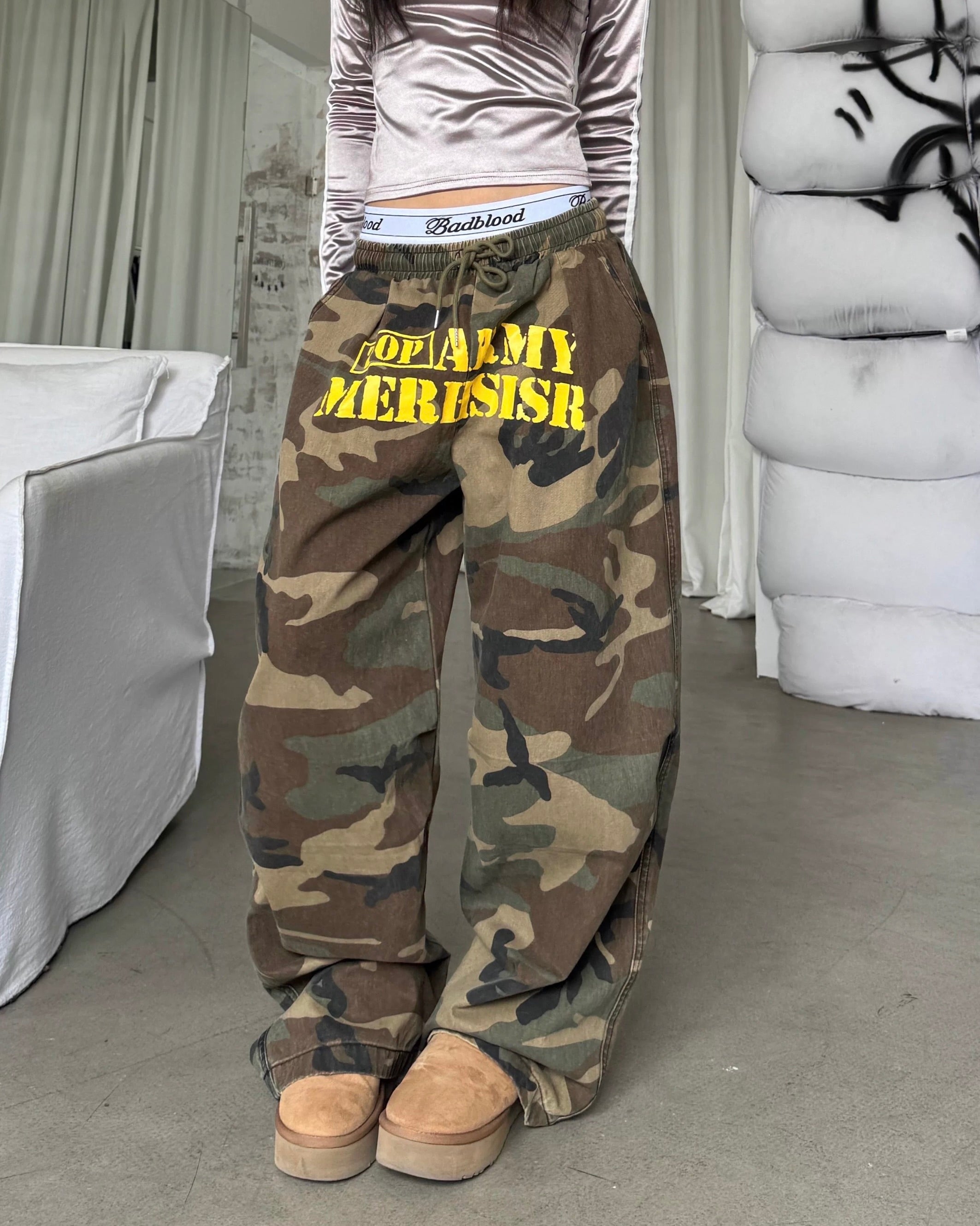Camo Wide Pants