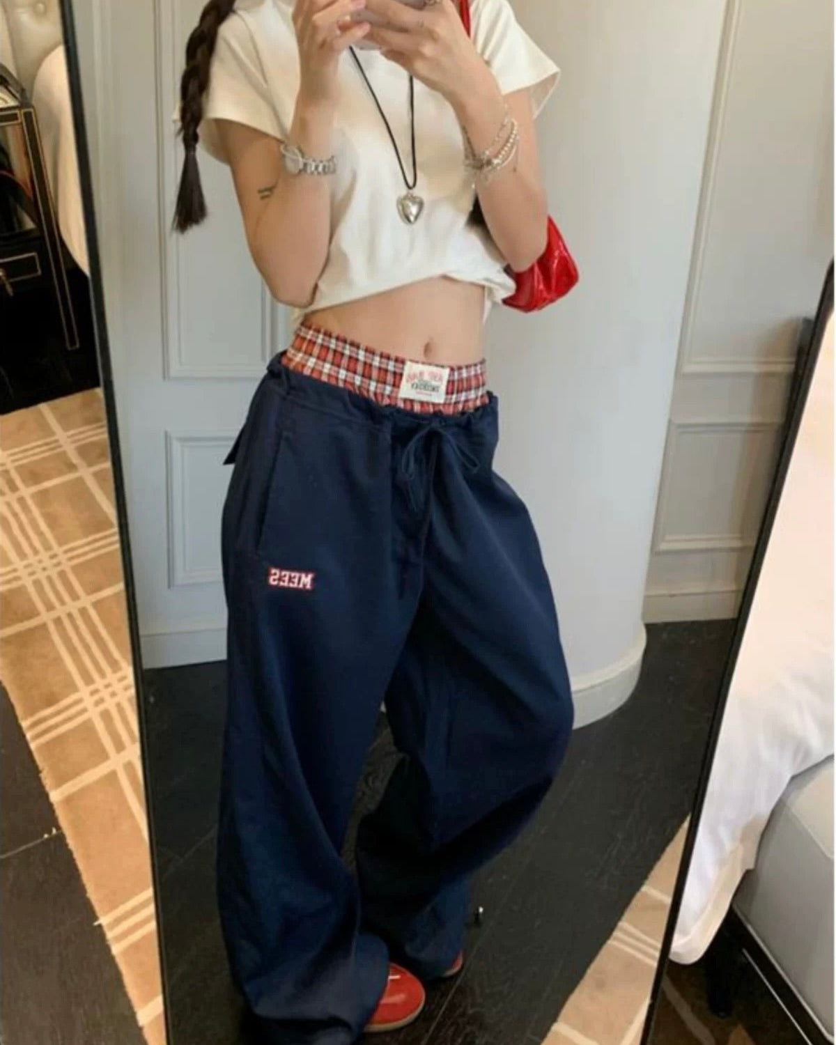 MEES Layered Wide Pants